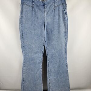 Knox Rose Jeans Womens 14 Relaxed Fit Pull-on Flare Denim (33x30)